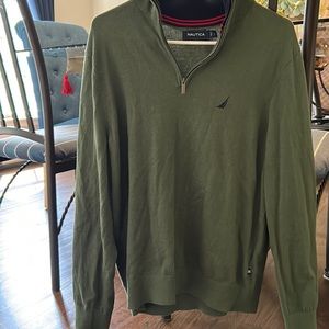 Nautica green sweater